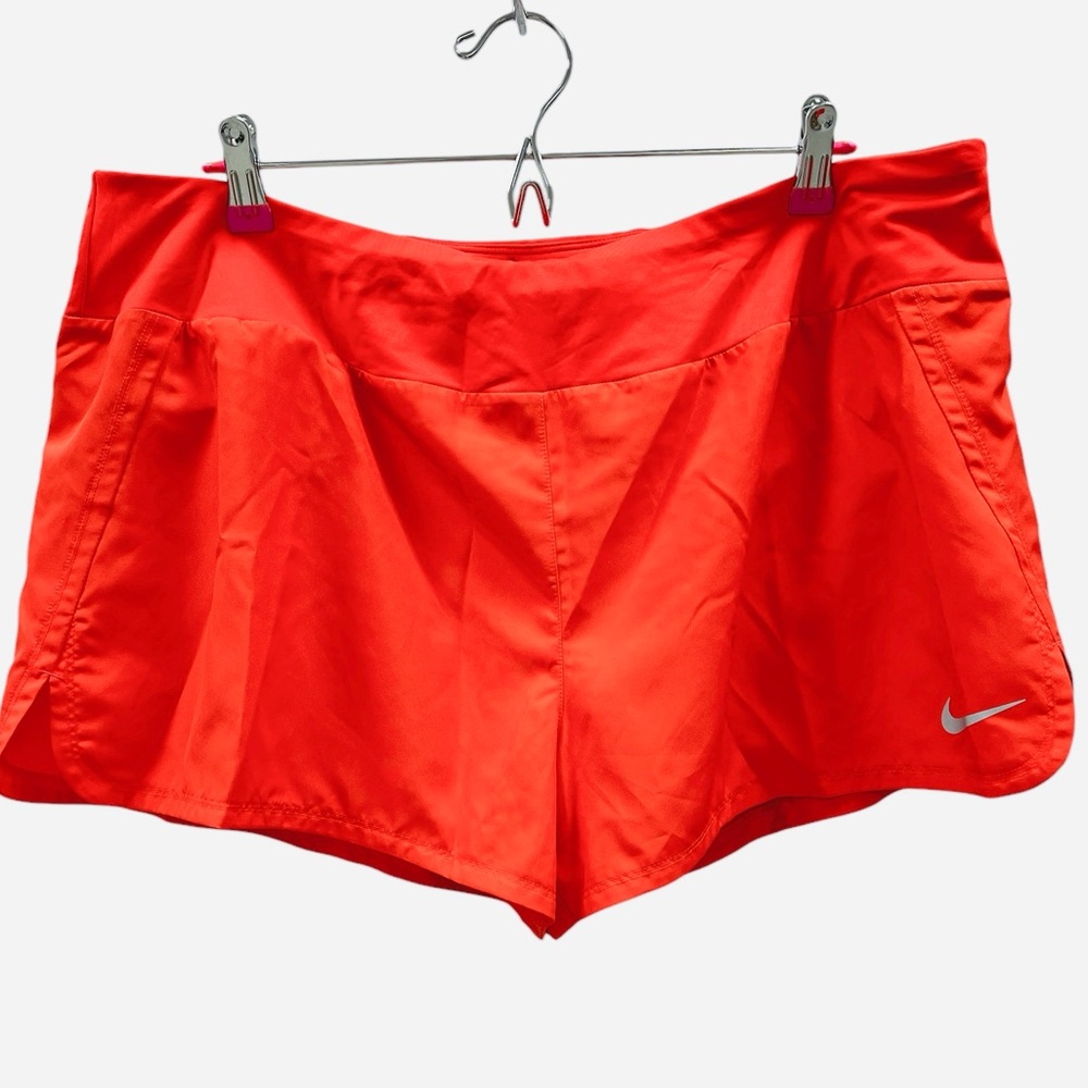 Nike Dri Fit 3" Crew Running Shorts Light Crimson CJ2400-696 Womens Plus Sz XXL - Picture 7 of 12
